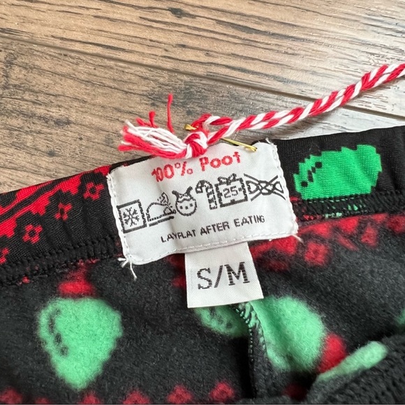 Poof Leggings Christmas Tights Holiday Tree Lights Small Medium - Picture 7 of 11